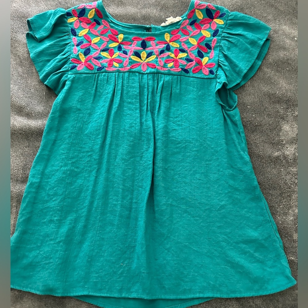 Mine Floral Embroidery Top